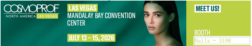 ​Cosmoprof Las Vegas 2026 (13–15 липня): Joyrich / Best Brush представляє індивідуальні професійні щітки для нігтів для оптових і приватних торгових партнерів B2B