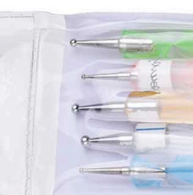 Colourful Wave Handle Dotting Tool Set